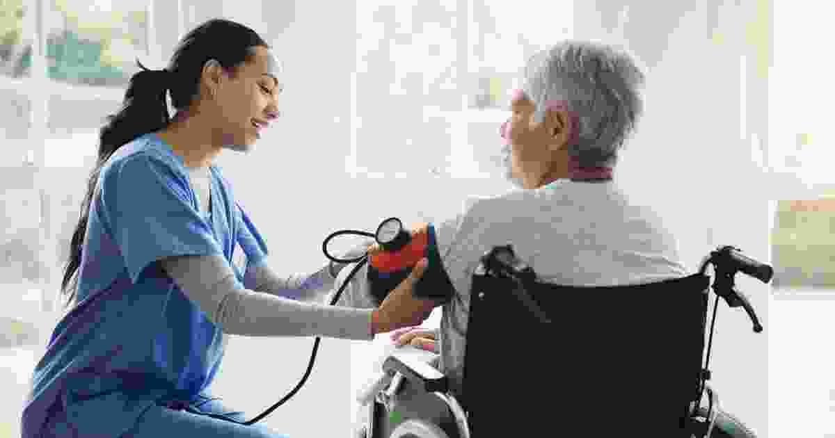 التمريض في المنزل